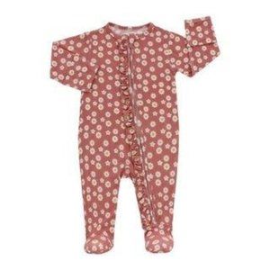 Emerson Rose Daisy Bamboo Footie Pajama